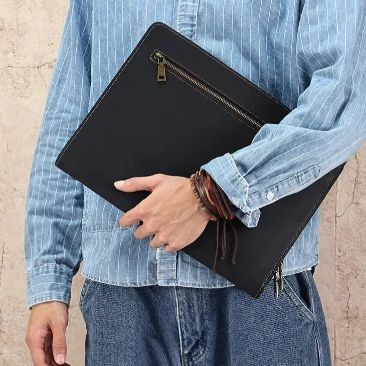 Conférencier en Cuir pour Homme