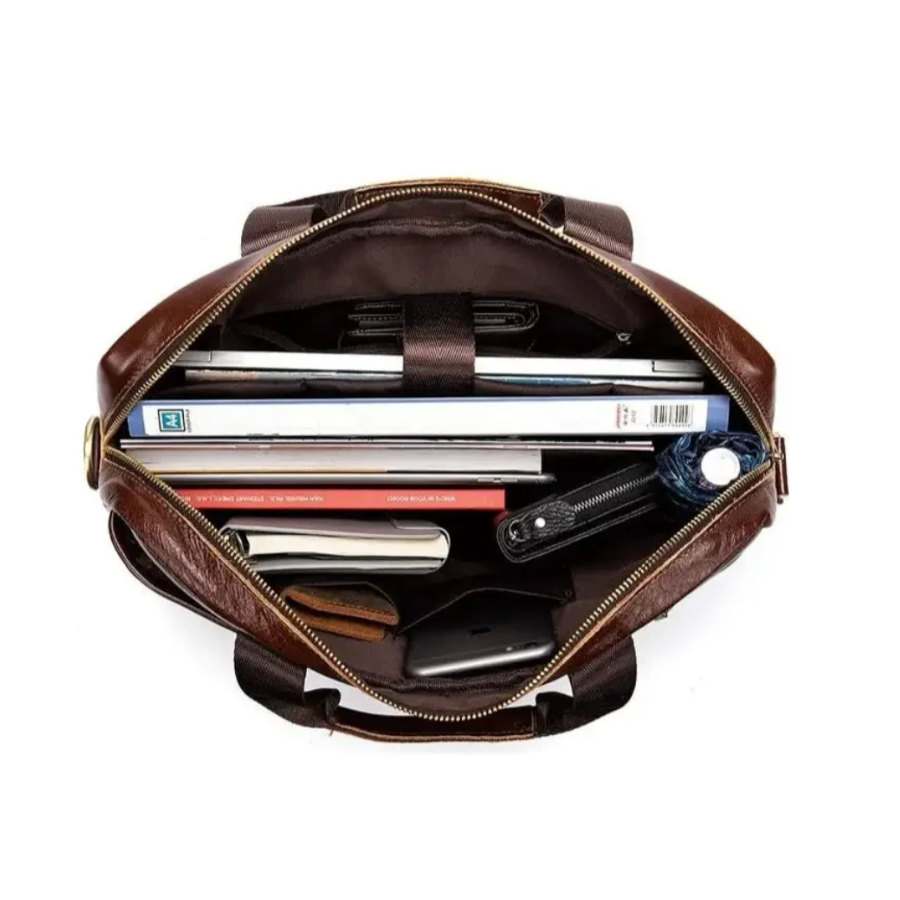 Sacoche Ordinateur Homme Cuir