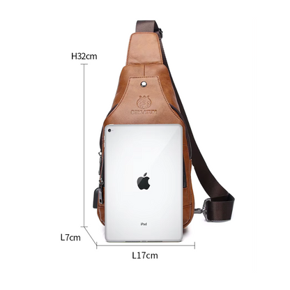 Sacoche Cuir Homme Bandoulière