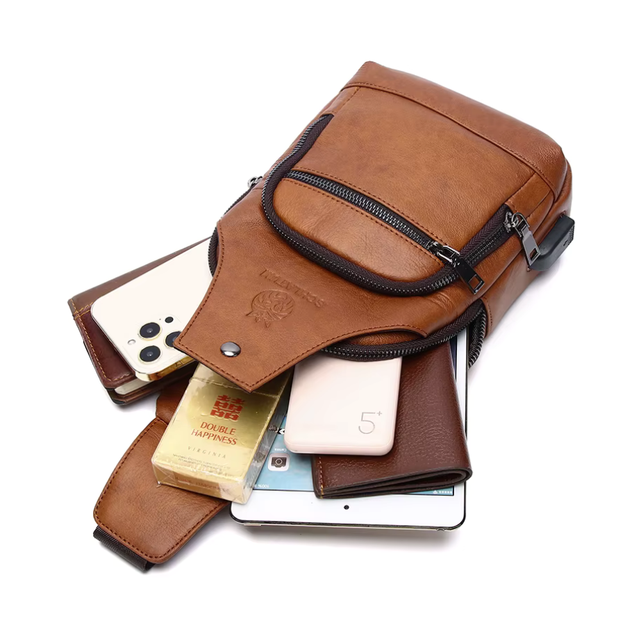 Sacoche Cuir Homme Bandoulière