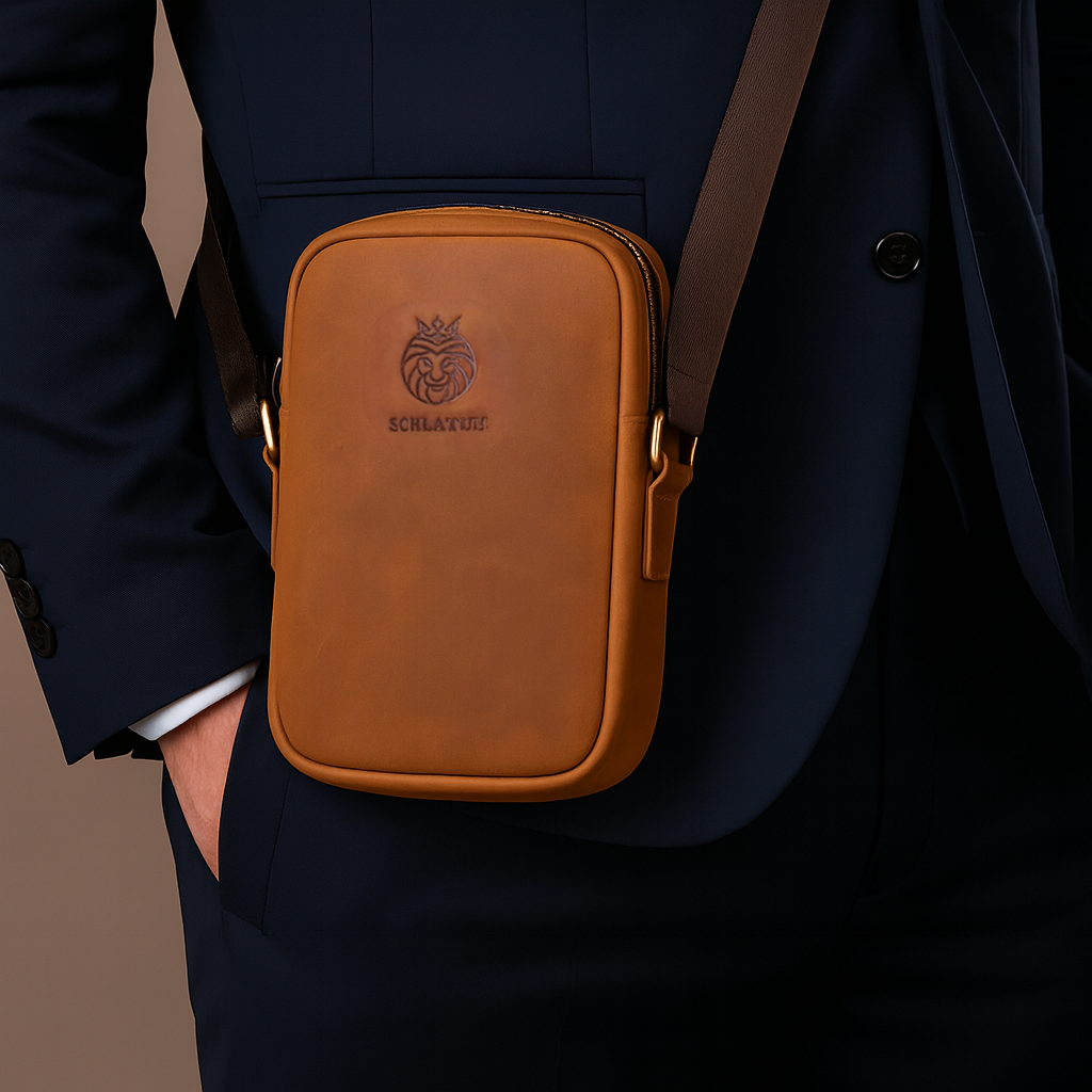 Petite Sacoche Cuir Homme