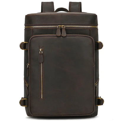 Sac à Dos Cuir Vintage Marron