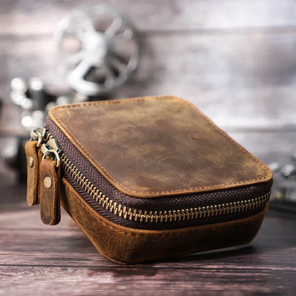 Boîte à Bijoux pour Homme en Cuir