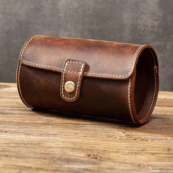 Boitier de Montre en Cuir