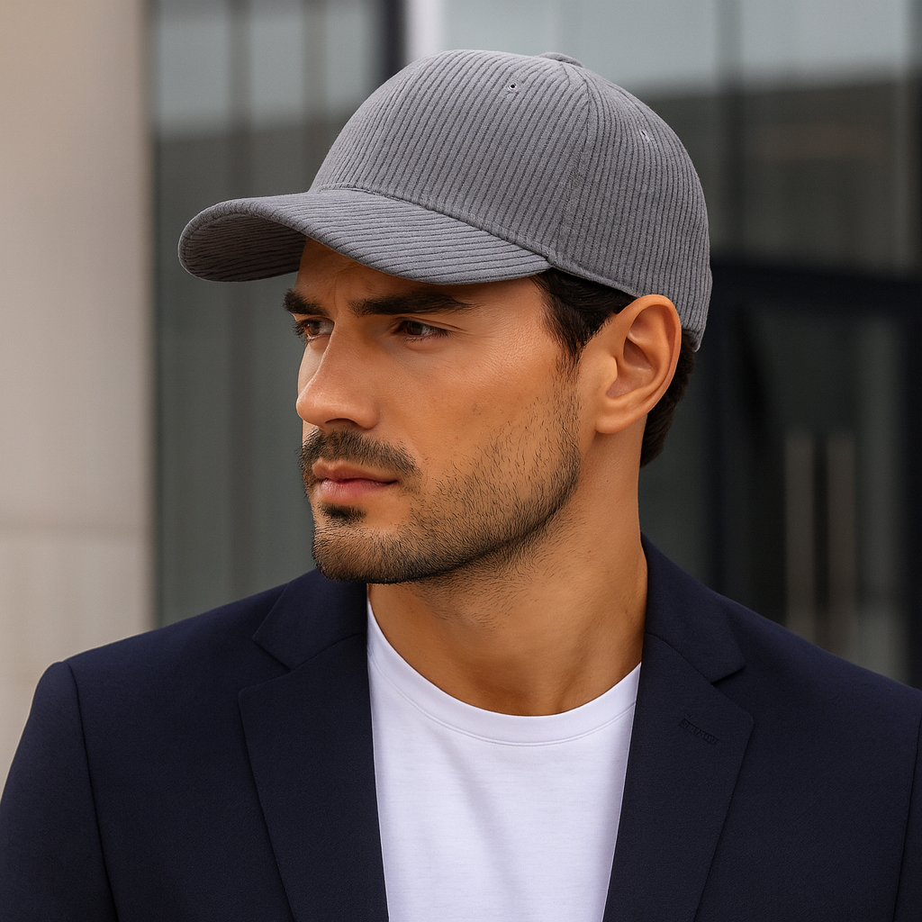 Casquette Homme en Velours