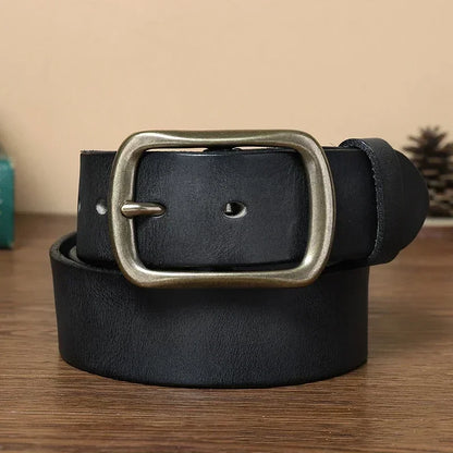 Ceinture Cuir Homme Marron