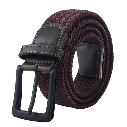 Ceinture Homme Tressée