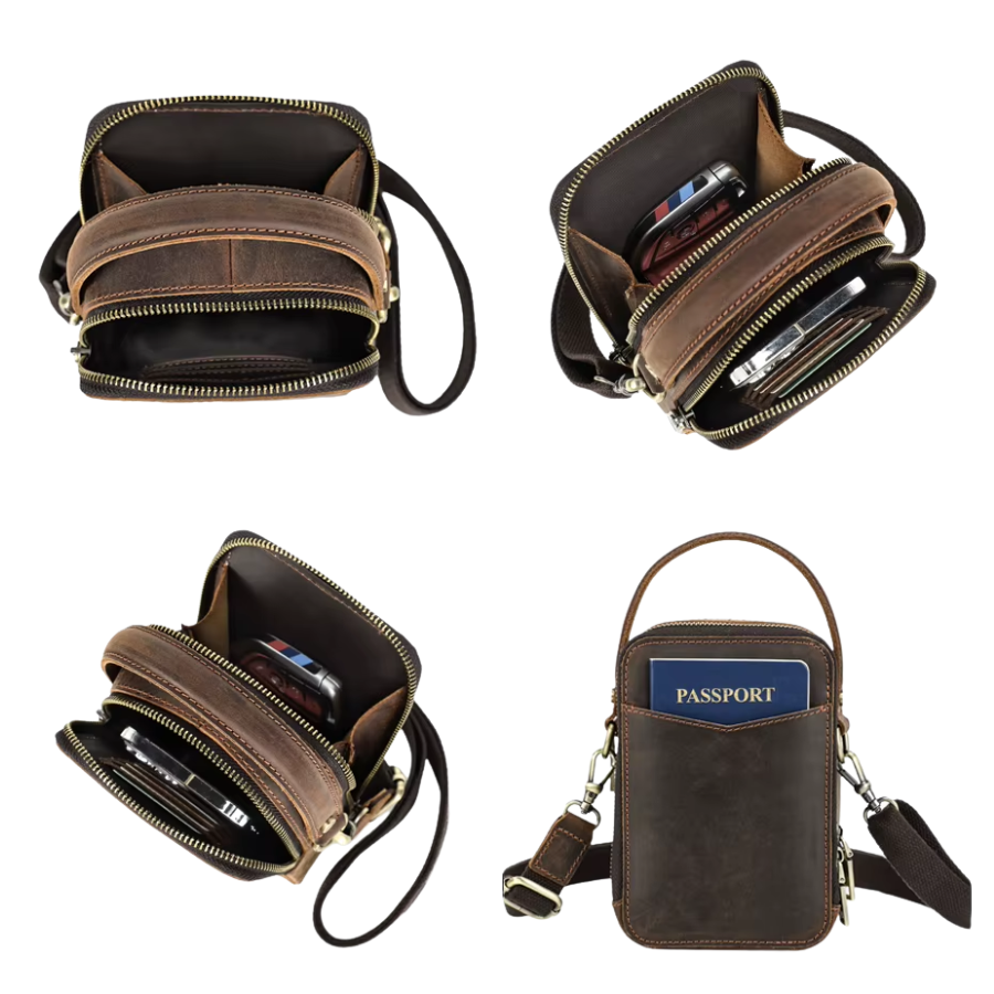 Petite Sacoche Bandoulière Homme