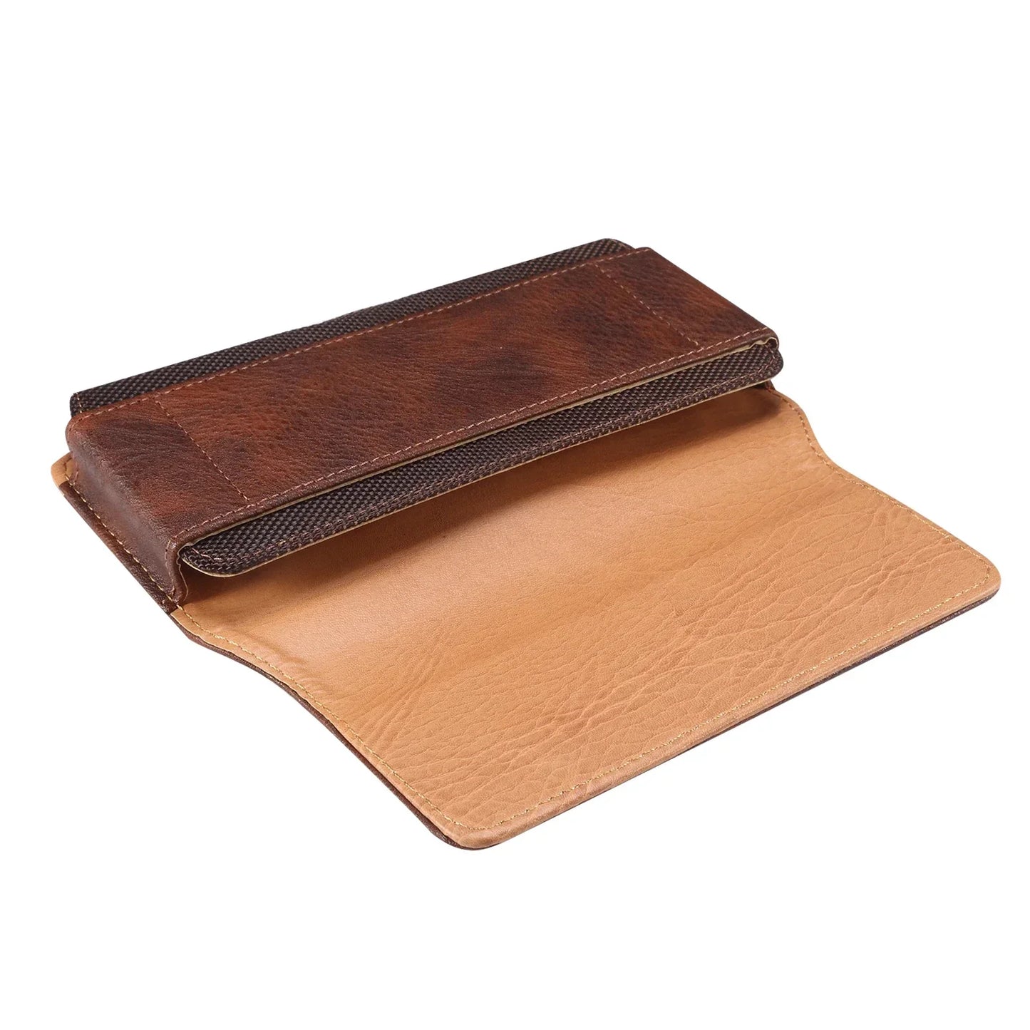 Pochette Ceinture en Cuir pour Homme