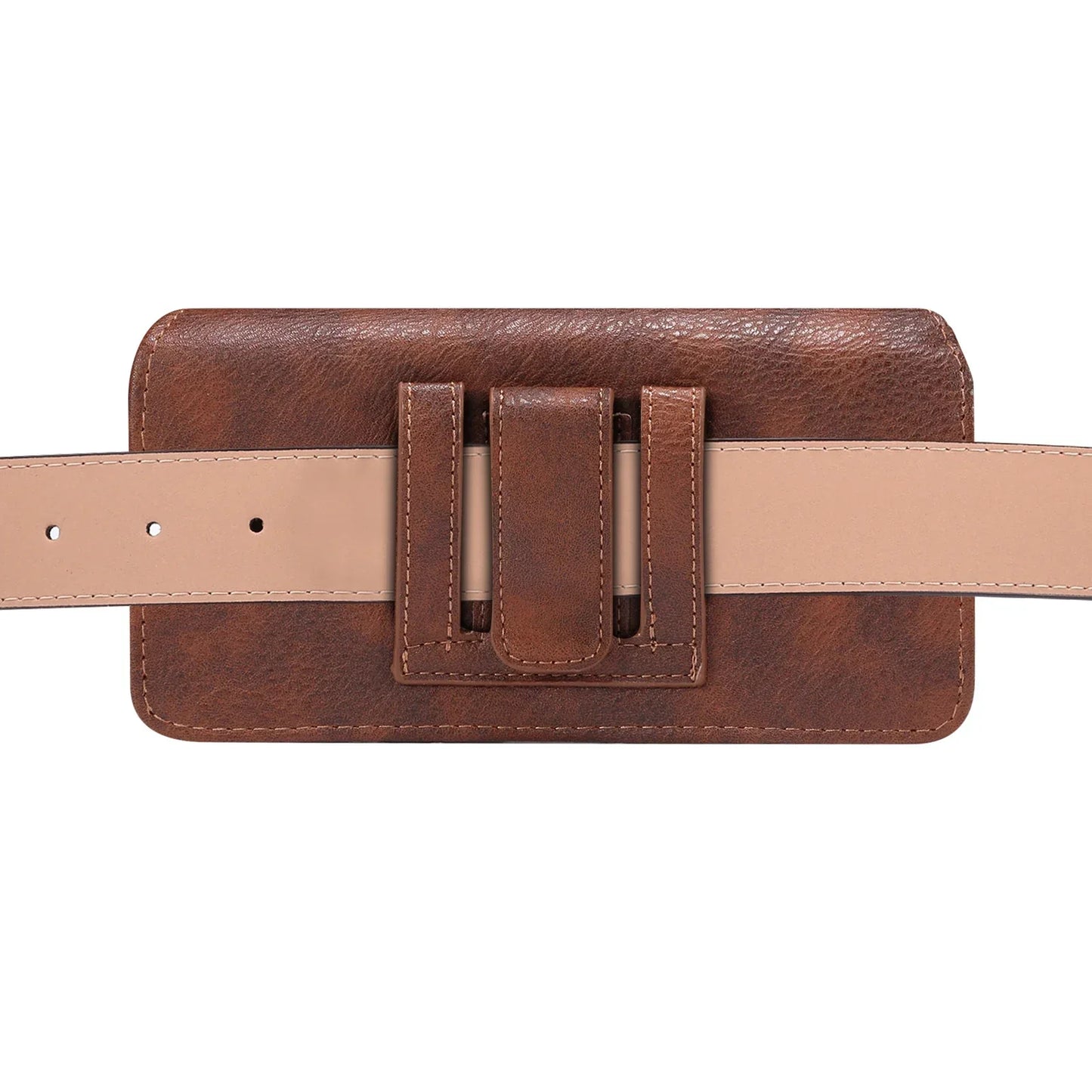 Pochette Ceinture en Cuir pour Homme