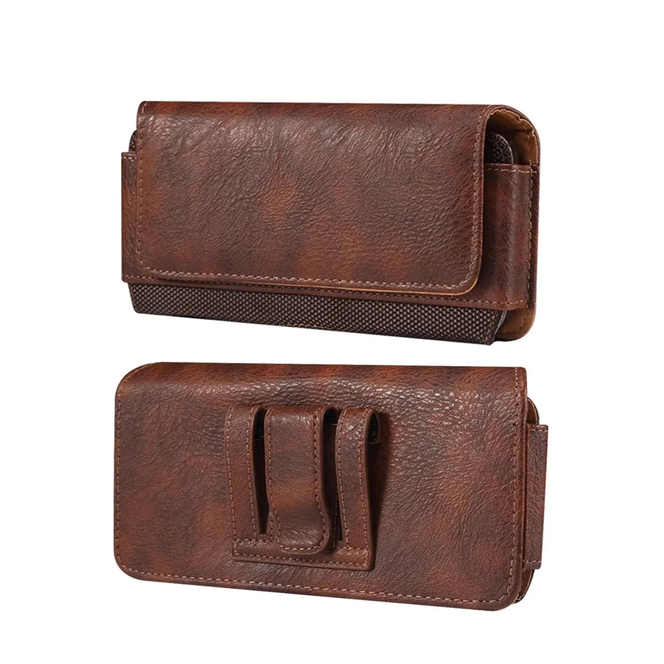 Pochette Ceinture en Cuir pour Homme
