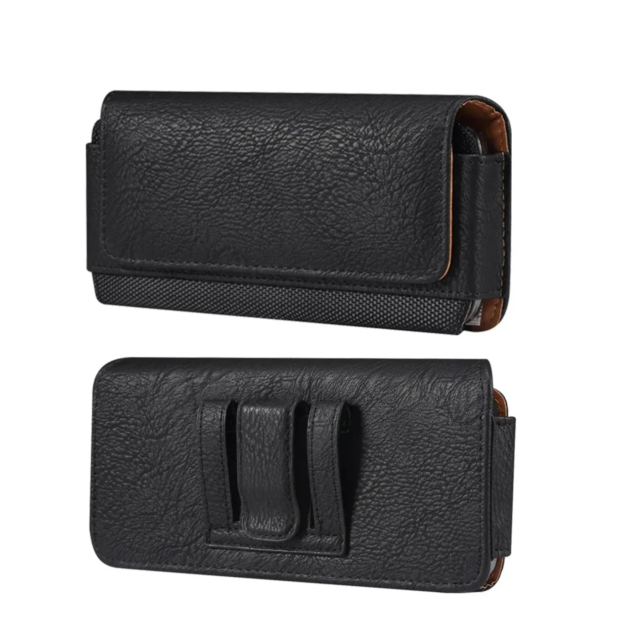 Pochette Ceinture en Cuir pour Homme