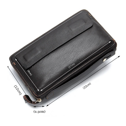 Pochette Cuir Homme
