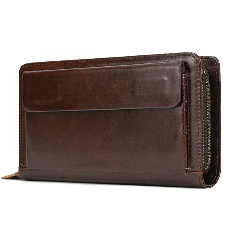 Pochette Cuir Homme