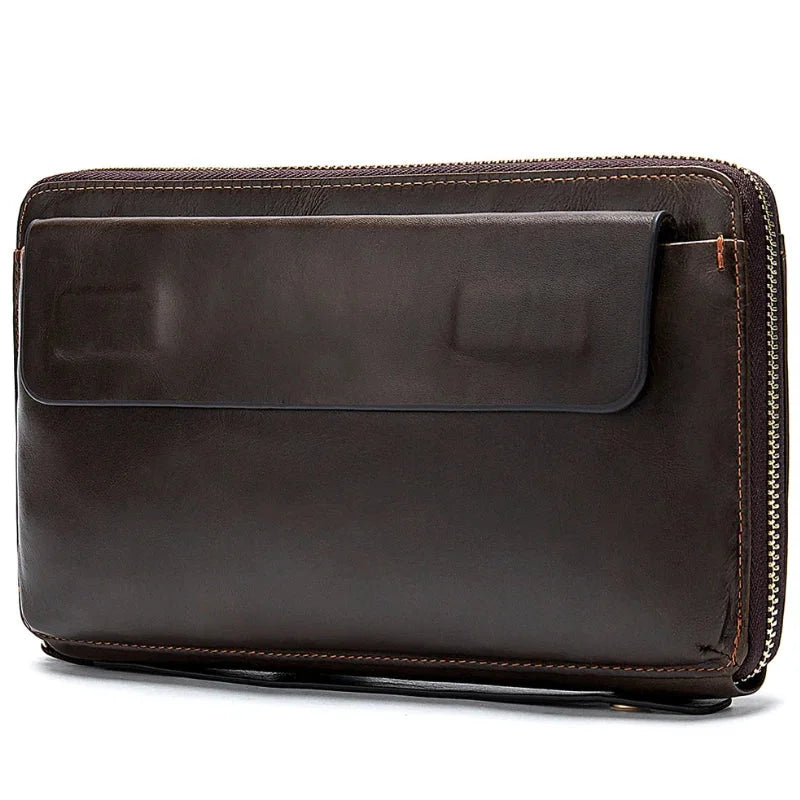 Pochette Cuir Homme