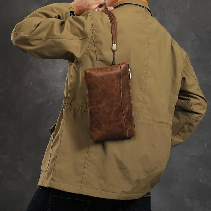 Pochette en Cuir pour Homme