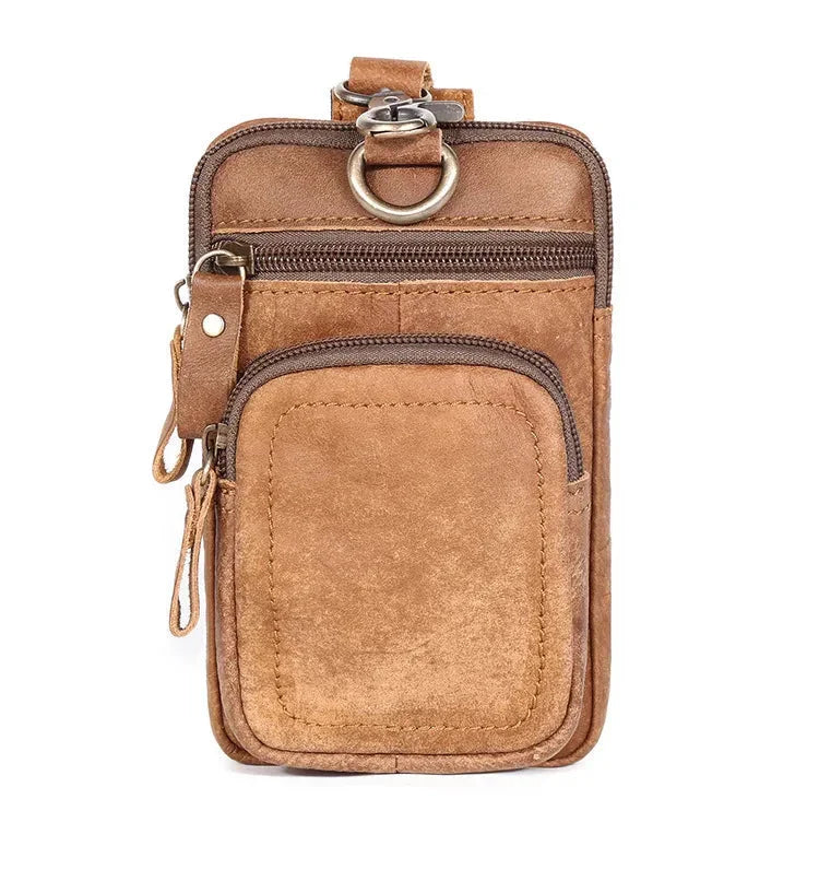 Pochette Homme en Cuir pour Ceinture