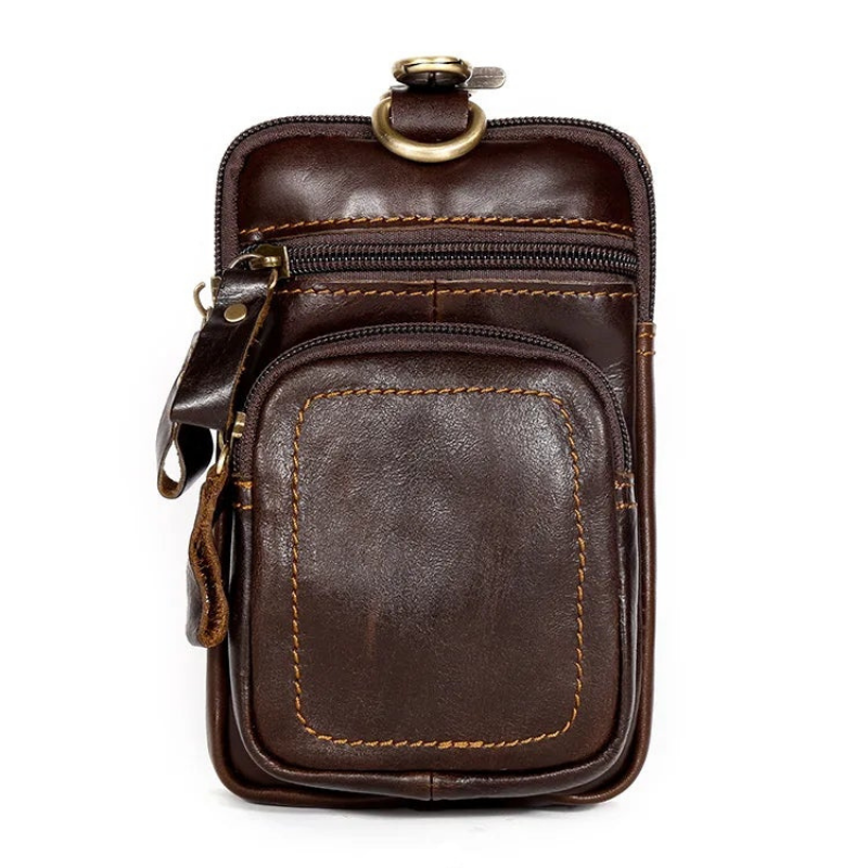 Pochette Homme en Cuir pour Ceinture