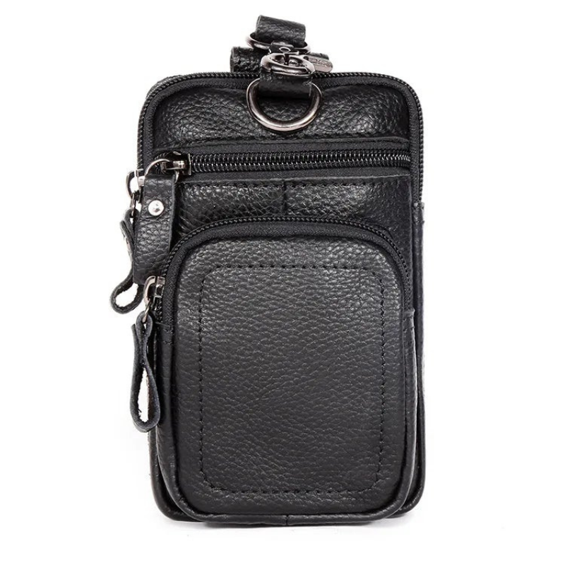 Pochette Homme en Cuir pour Ceinture
