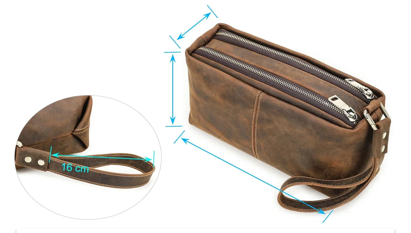 Pochette pour Homme en Cuir