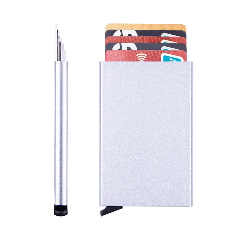 Porte Carte Aluminium Homme
