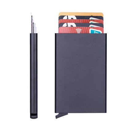 Porte Carte Aluminium Homme