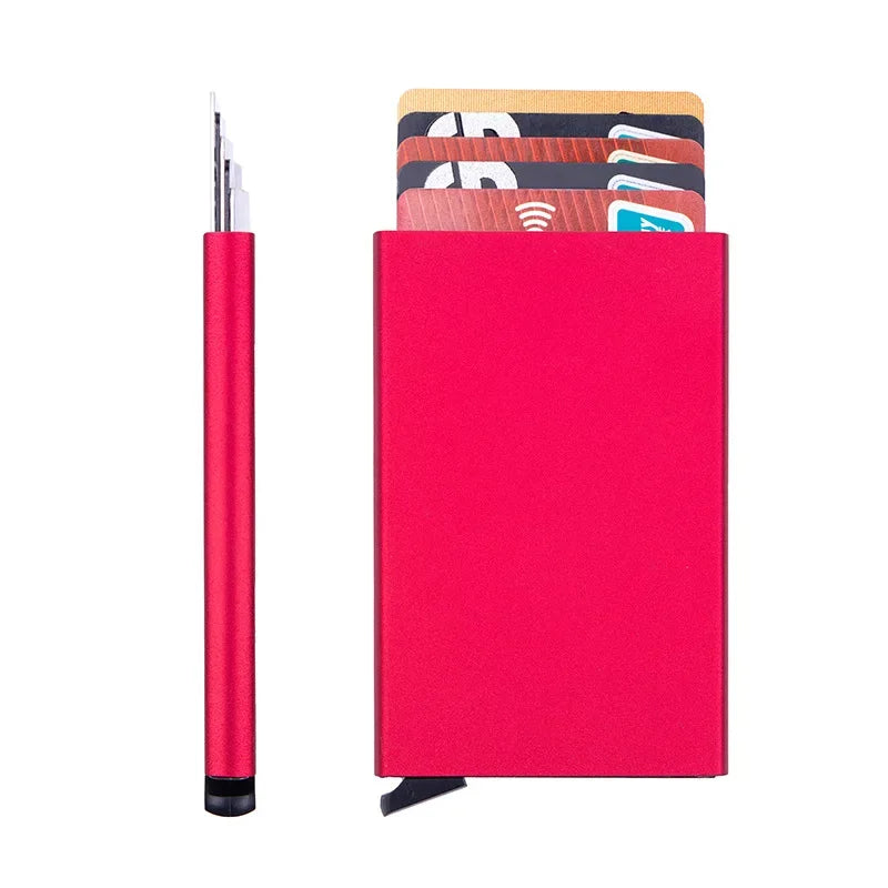 Porte Carte Aluminium Homme