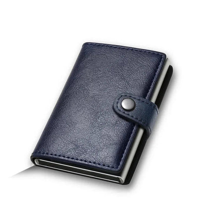 Porte-Cartes Bleu Homme