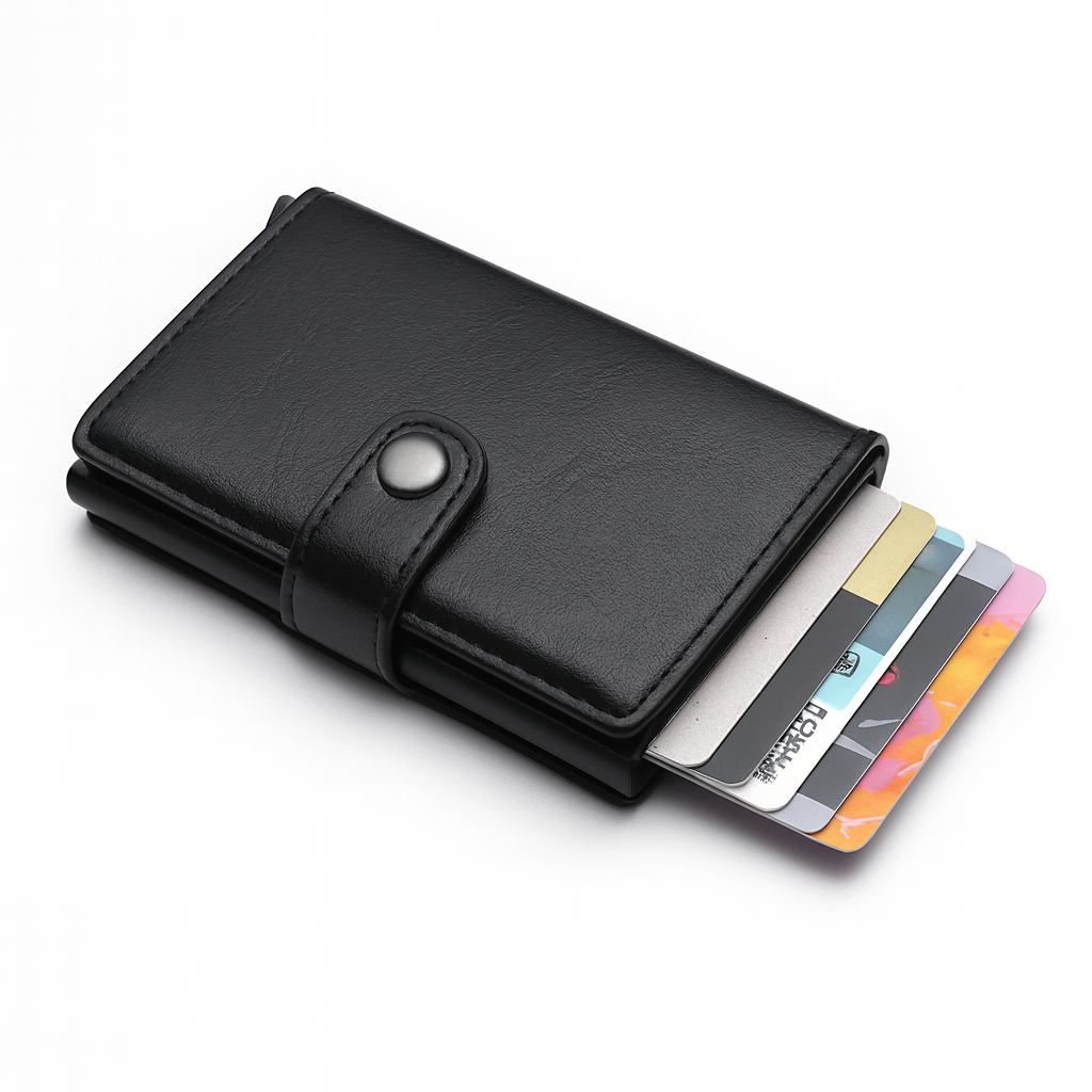 Porte-Cartes Bleu Homme