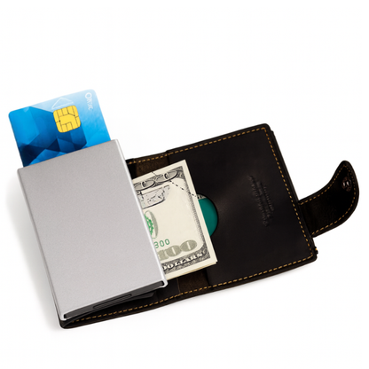 Porte-Cartes RFID Homme en Cuir