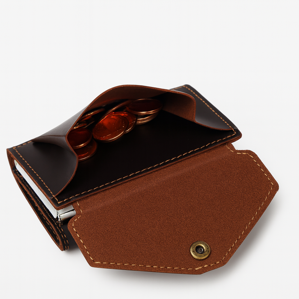 Porte-Cartes RFID Homme en Cuir