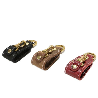 Porte-Clés Ceinture pour Homme en Cuir