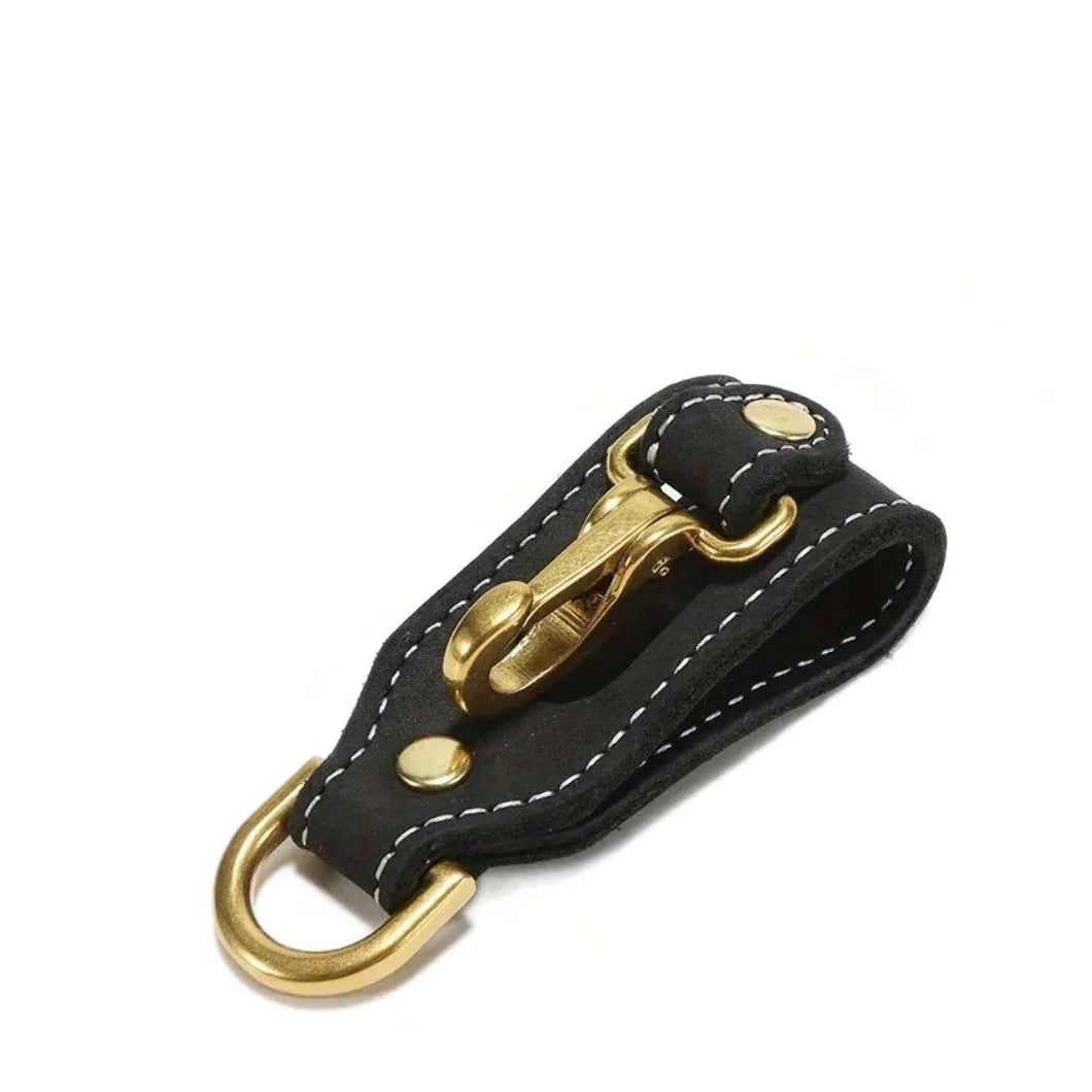 Porte-Clés Ceinture pour Homme en Cuir
