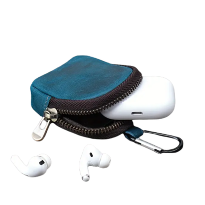 Porte-Monnaie Porte-Clés Multifonctions en Cuir