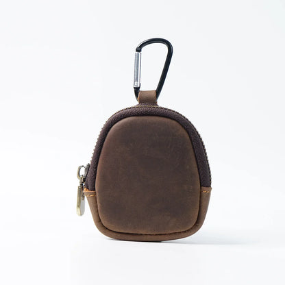 Porte-Monnaie Porte-Clés Multifonctions en Cuir