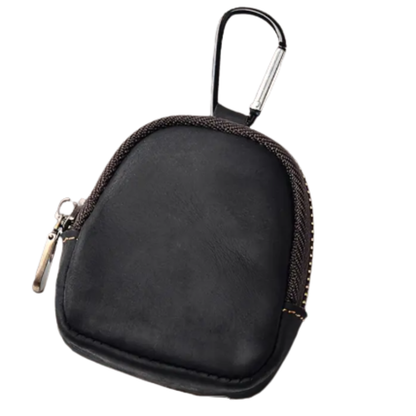 Porte-Monnaie Porte-Clés Multifonctions en Cuir