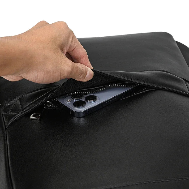 Sac à Dos Cuir Homme Ordinateur