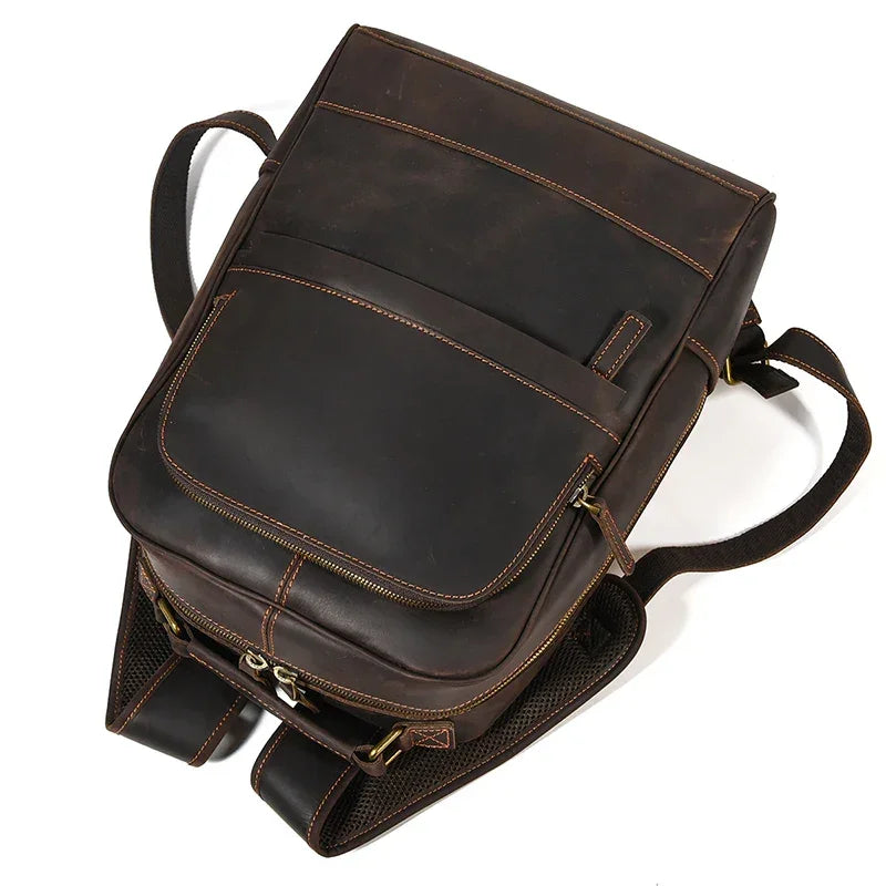 Sac à Dos Cuir Homme Ordinateur