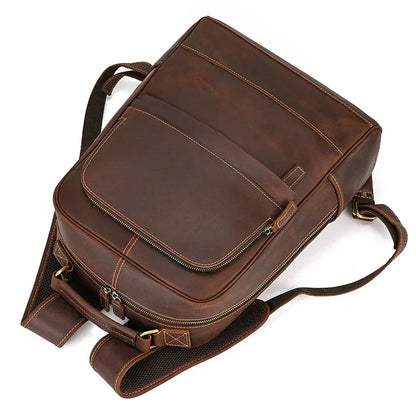 Sac à Dos Cuir Homme Ordinateur