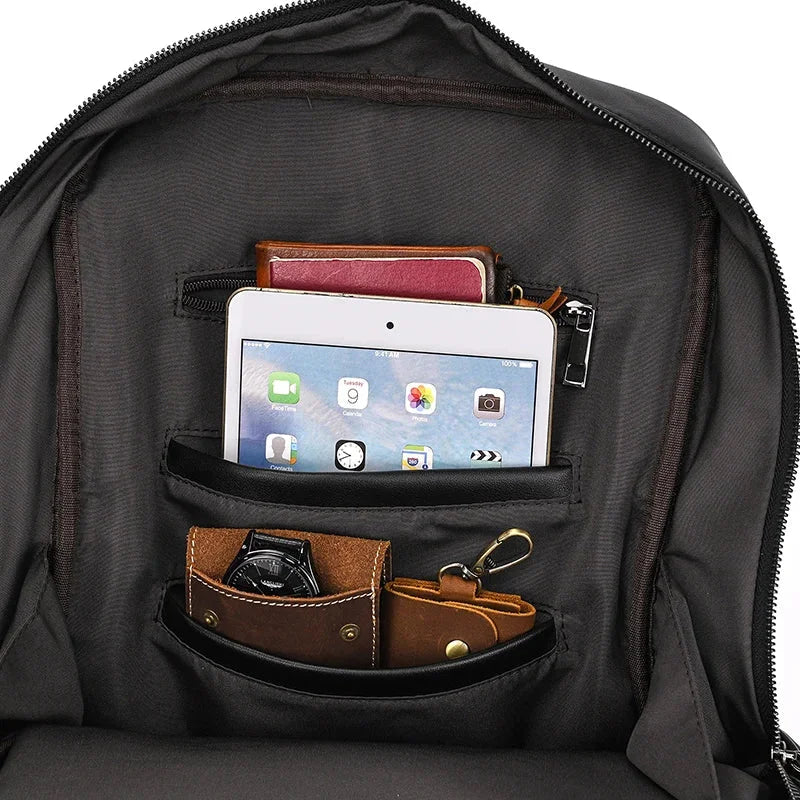 Sac à Dos Cuir Homme Ordinateur