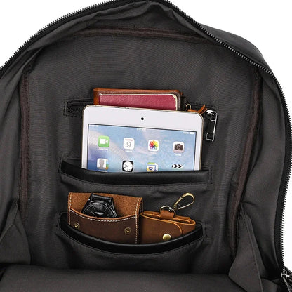 Sac à Dos Cuir Homme Ordinateur