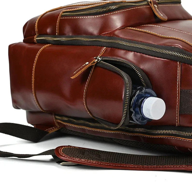 Sac à Dos Cuir Homme Vintage