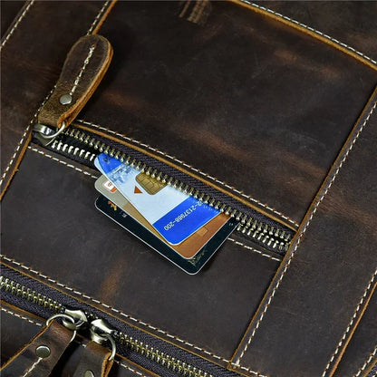 Sac à Dos Cuir Homme Vintage