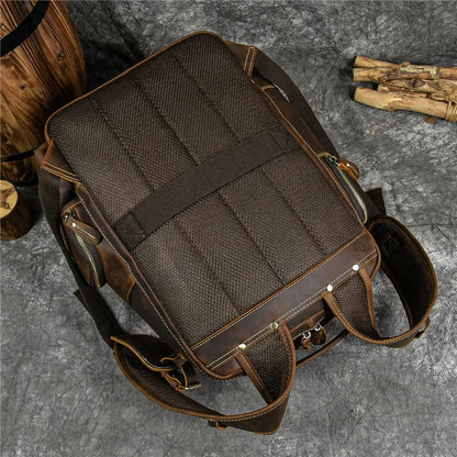 Sac à Dos Cuir Homme Vintage