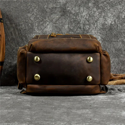 Sac à Dos Cuir Homme Vintage