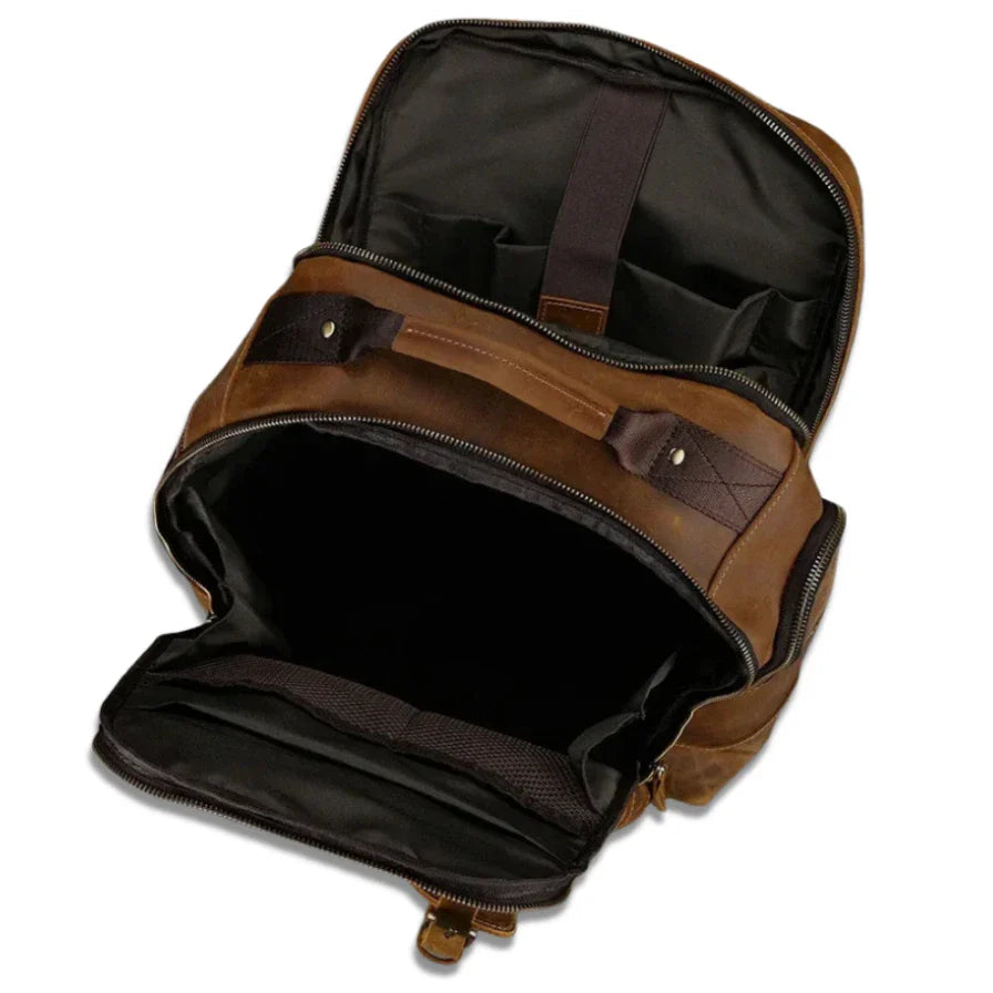 Sac à Dos Cuir Homme Vintage