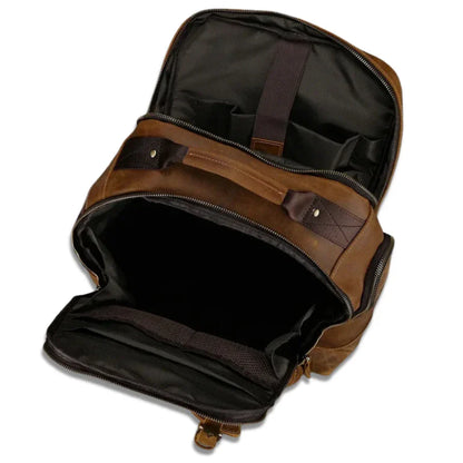 Sac à Dos Cuir Homme Vintage