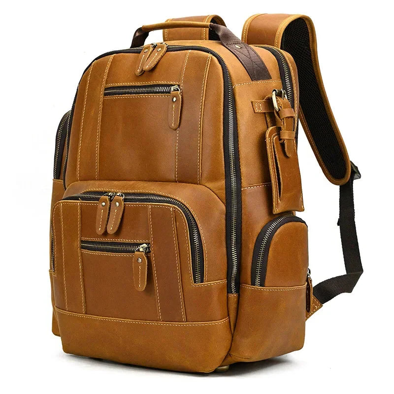 Sac à Dos Cuir Homme Vintage