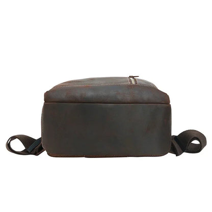 Sac à Dos Cuir Marron Homme