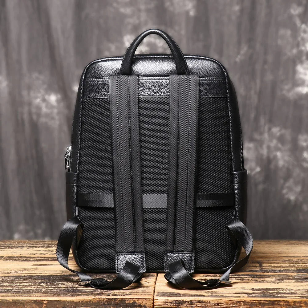 Sac à Dos Cuir Noir Homme